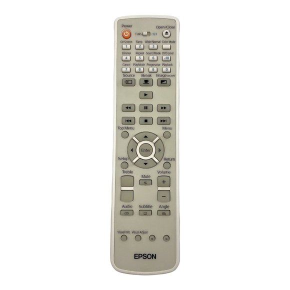 Genuine Epson Projector Remote Control 140752100 Tested Wireless Controller - Picture 1 of 7